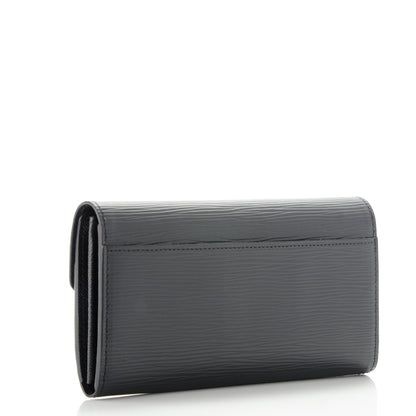 Louis Vuitton Epi Sarah Wallet NM Black 3 of 6