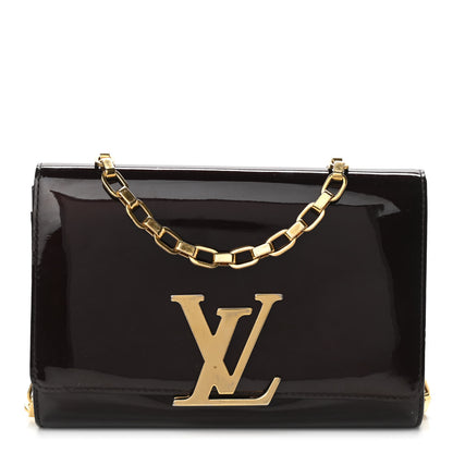 Louis Vuitton Patent Chain Louise GM Amarante 1 of 10
