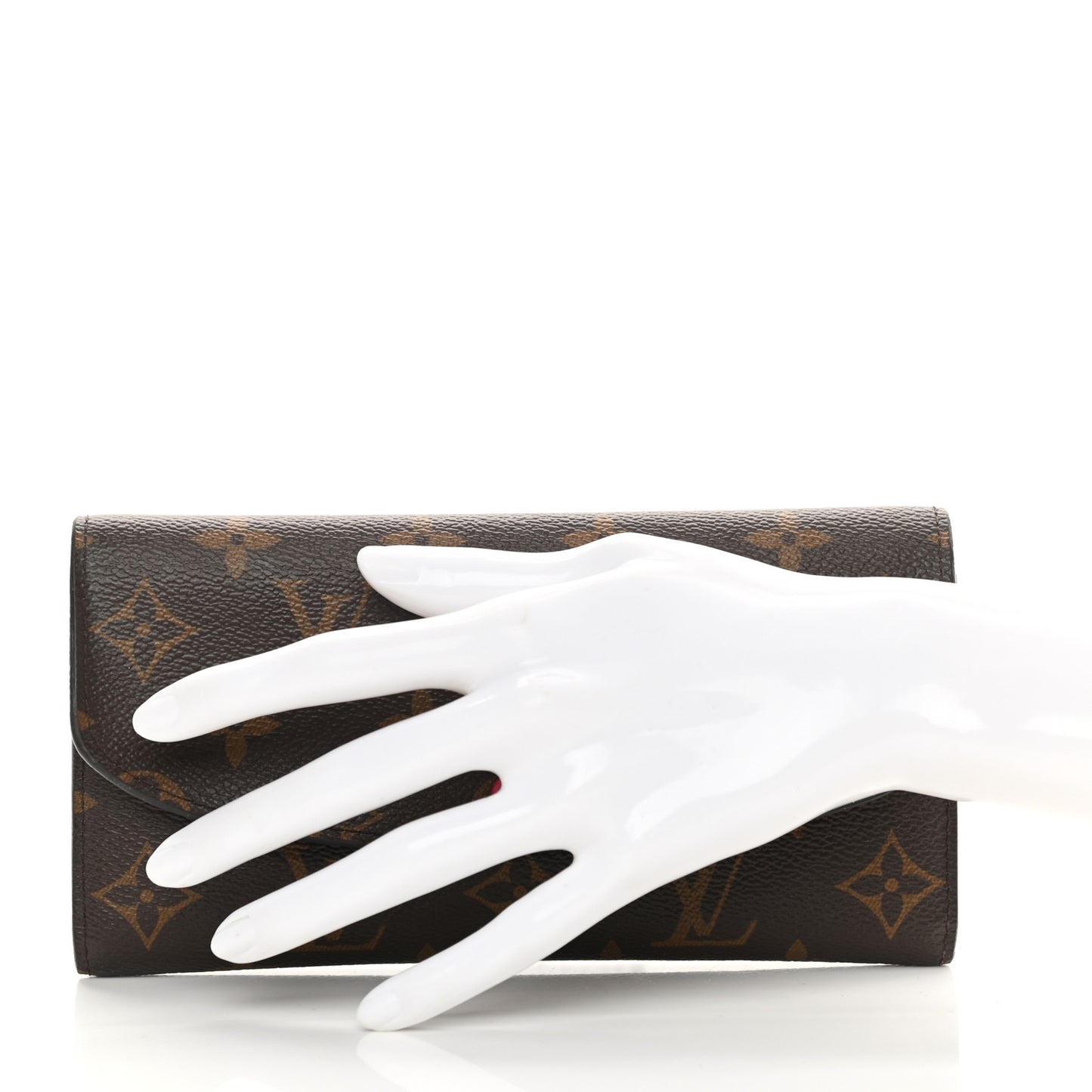 Monogram Emilie Wallet Fuchsia