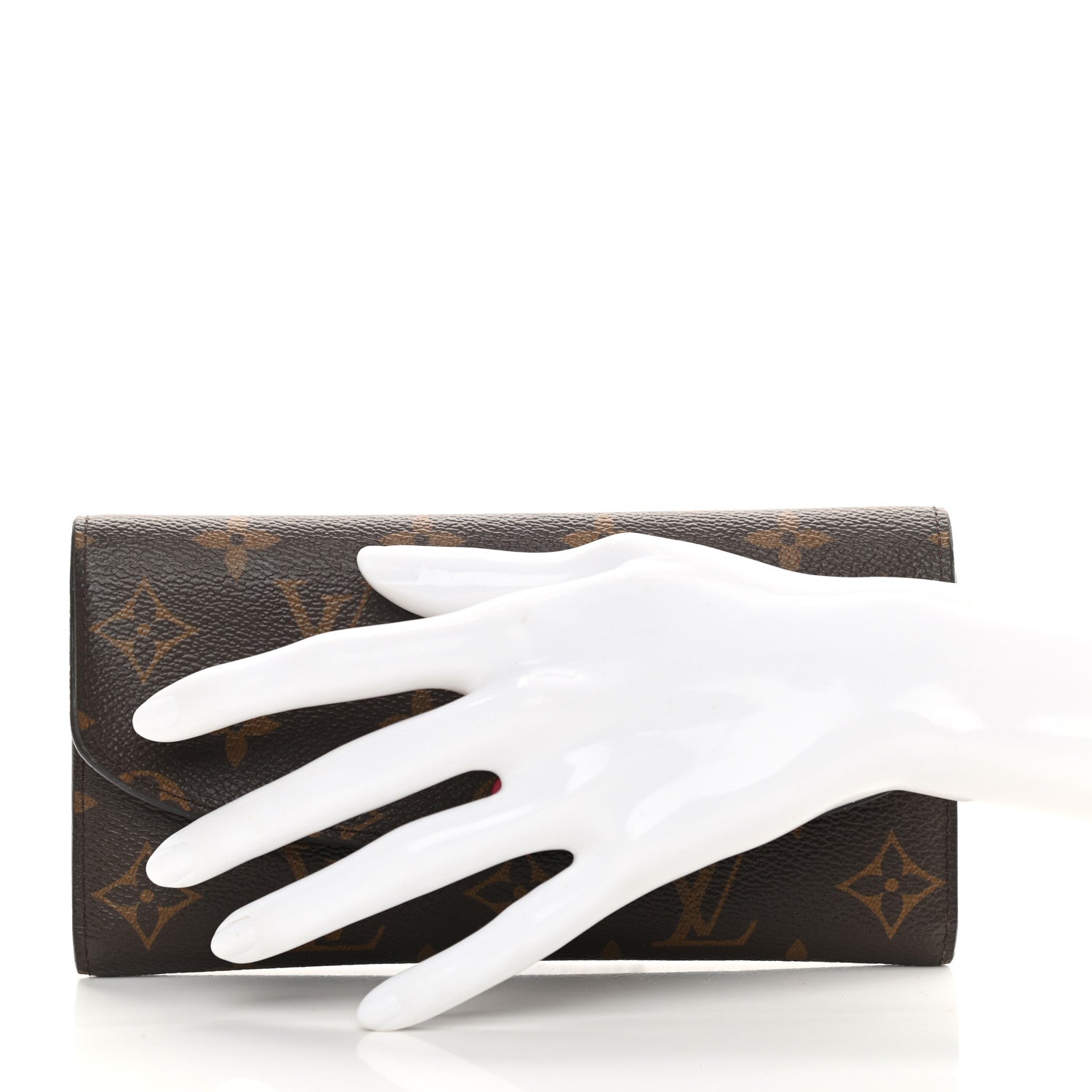 Louis Vuitton Monogram Emilie Wallet Fuchsia 2 of 11