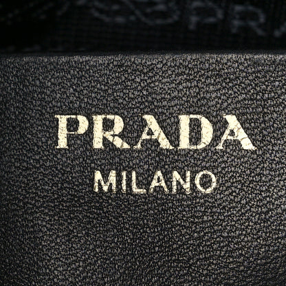 Prada Nappa Gaufre Tote Black 5 of 7
