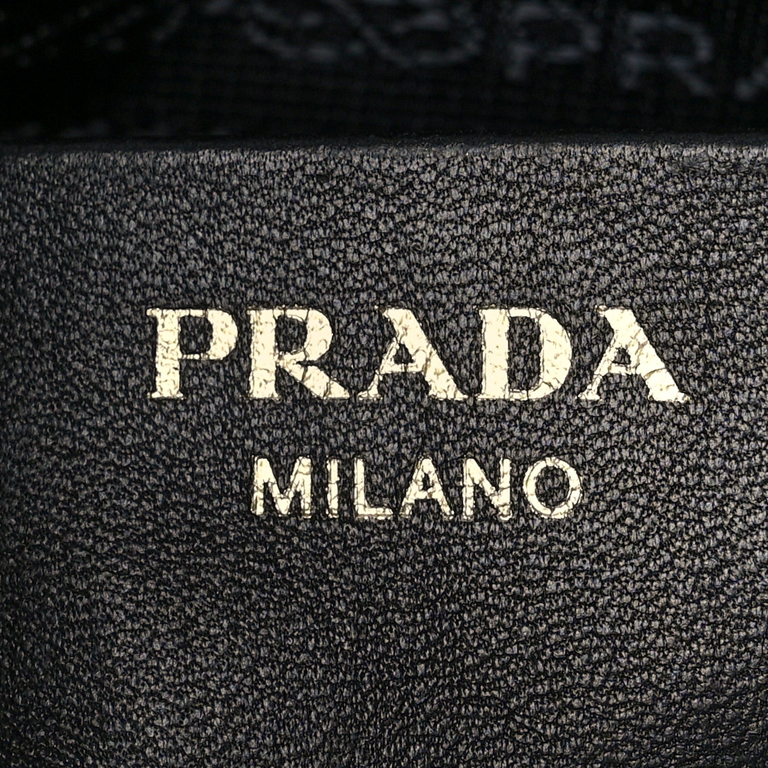 Prada Nappa Gaufre Tote Black 5 of 7
