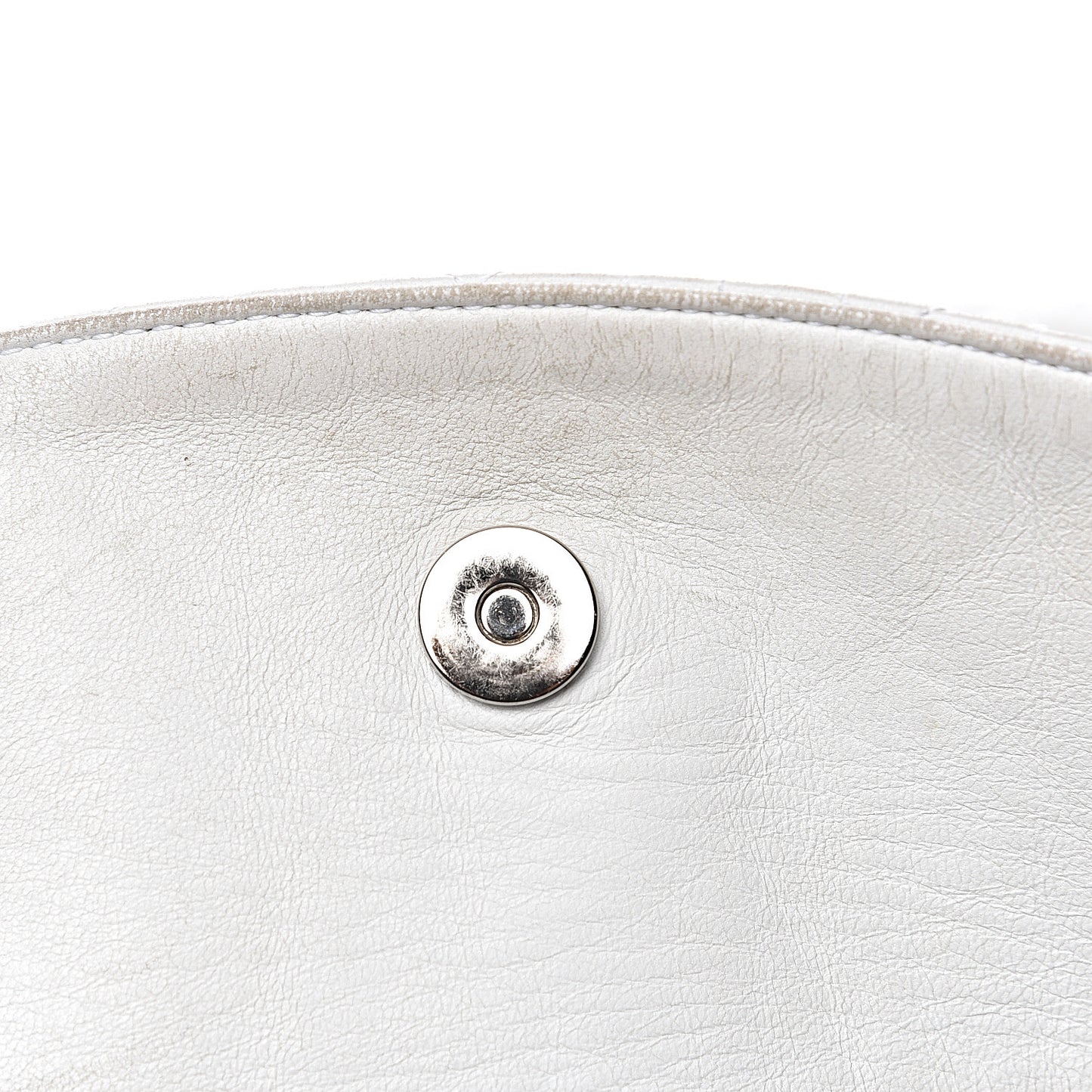 Lambskin Cannage Large Dior Soft Hobo White