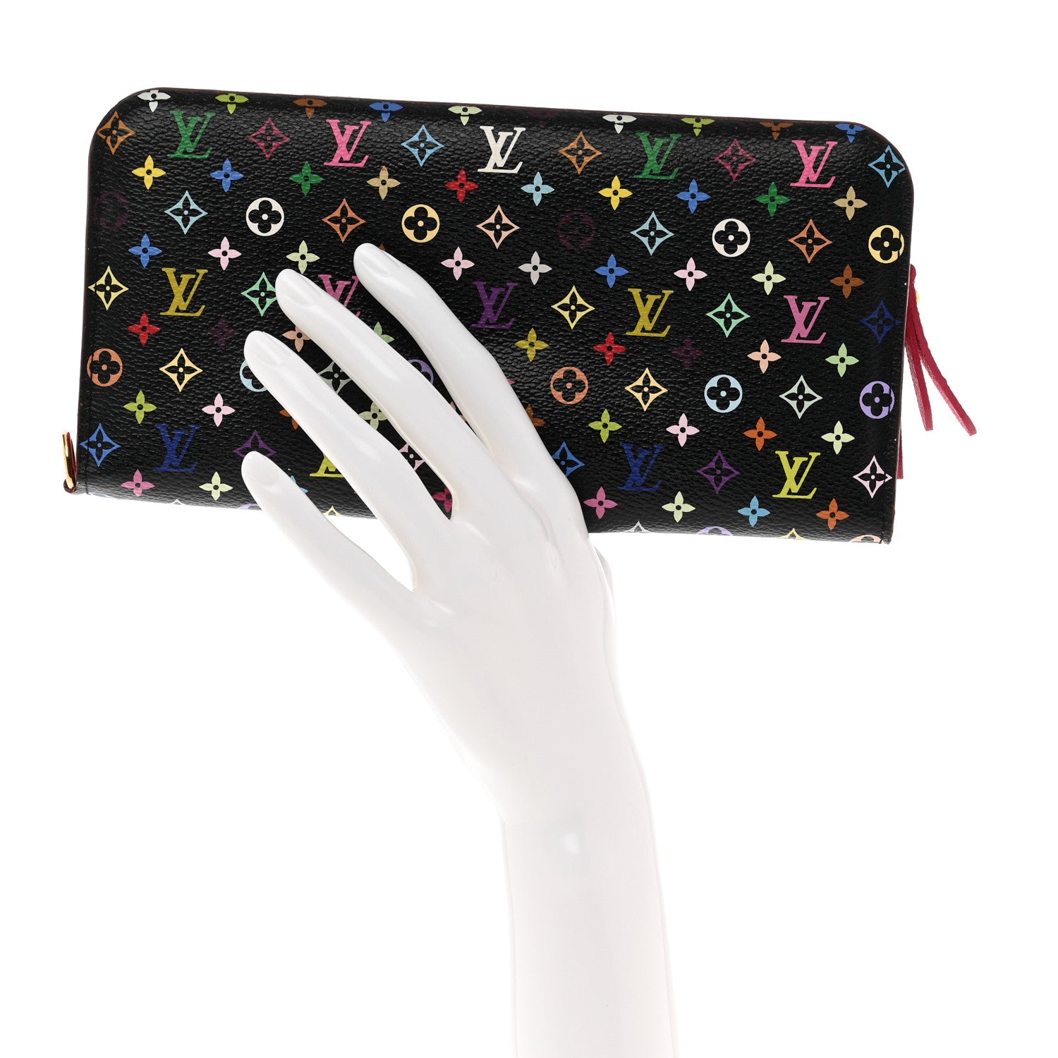 Louis Vuitton Monogram Multicolor Insolite Wallet Black Grenade 2 of 8