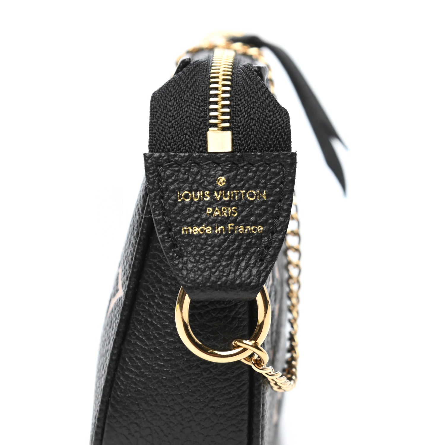 Louis Vuitton Empreinte Monogram Giant Mini Pochette Accessories Black 6 of 6