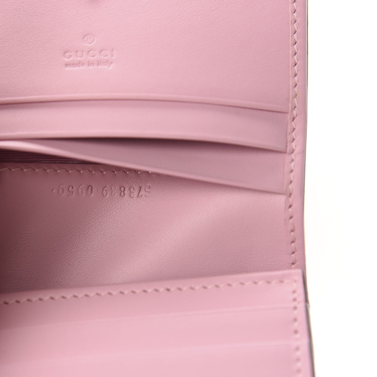 Gucci GG Supreme Monogram Strawberry Card Case 7 of 8