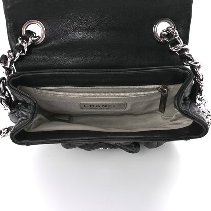 Chanel Washed Lambskin Quilted Mini Chain Around Flap Black 5 of 12