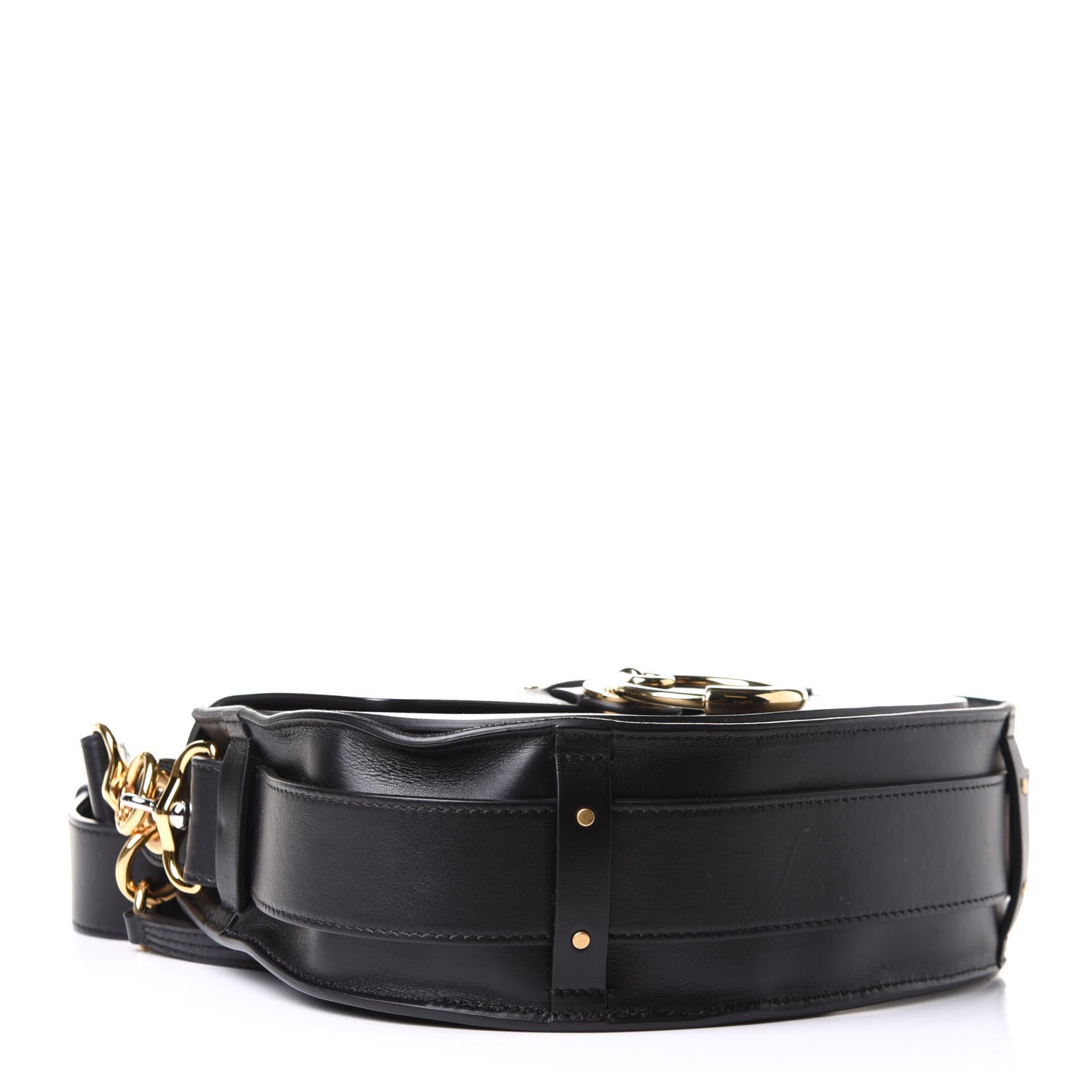 Chloe Calfskin Large Tess Bag Black 3 of 10