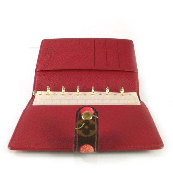 Louis Vuitton Monogram Cerises Cherry Small Ring Agenda 5 of 8