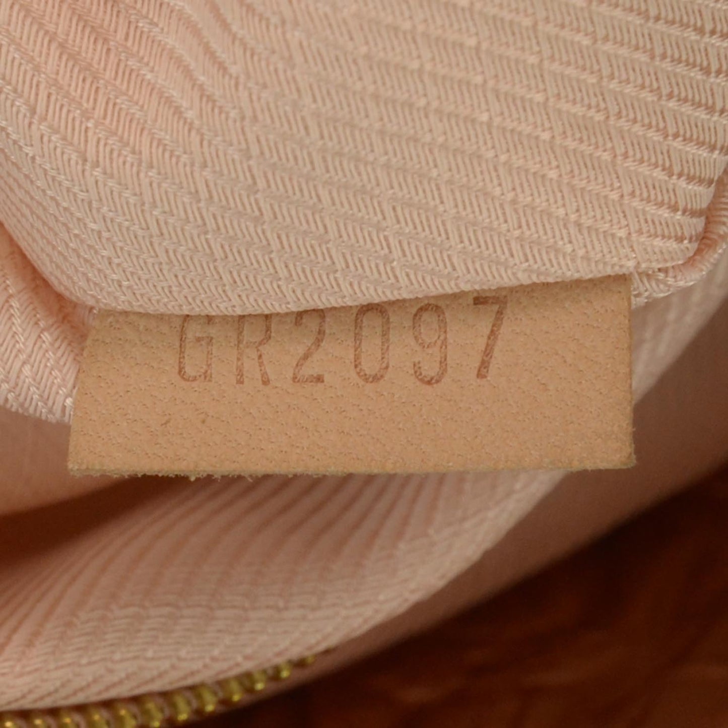 Jacquard Quilted Monogram Limelight Clutch GM Rose Gold