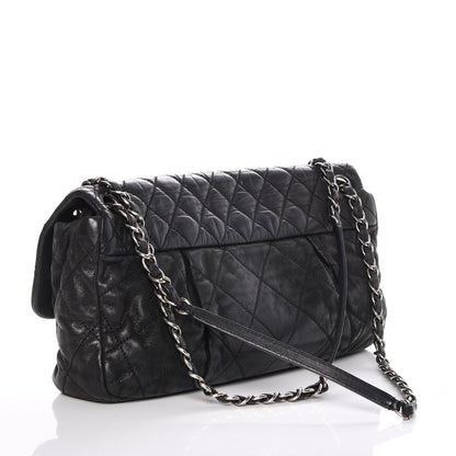 Chanel Iridescent Calfskin Large Chic Quilt Flap Black 3 of 7