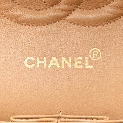 Chanel Lambskin Quilted Medium Double Flap Beige 5 of 11