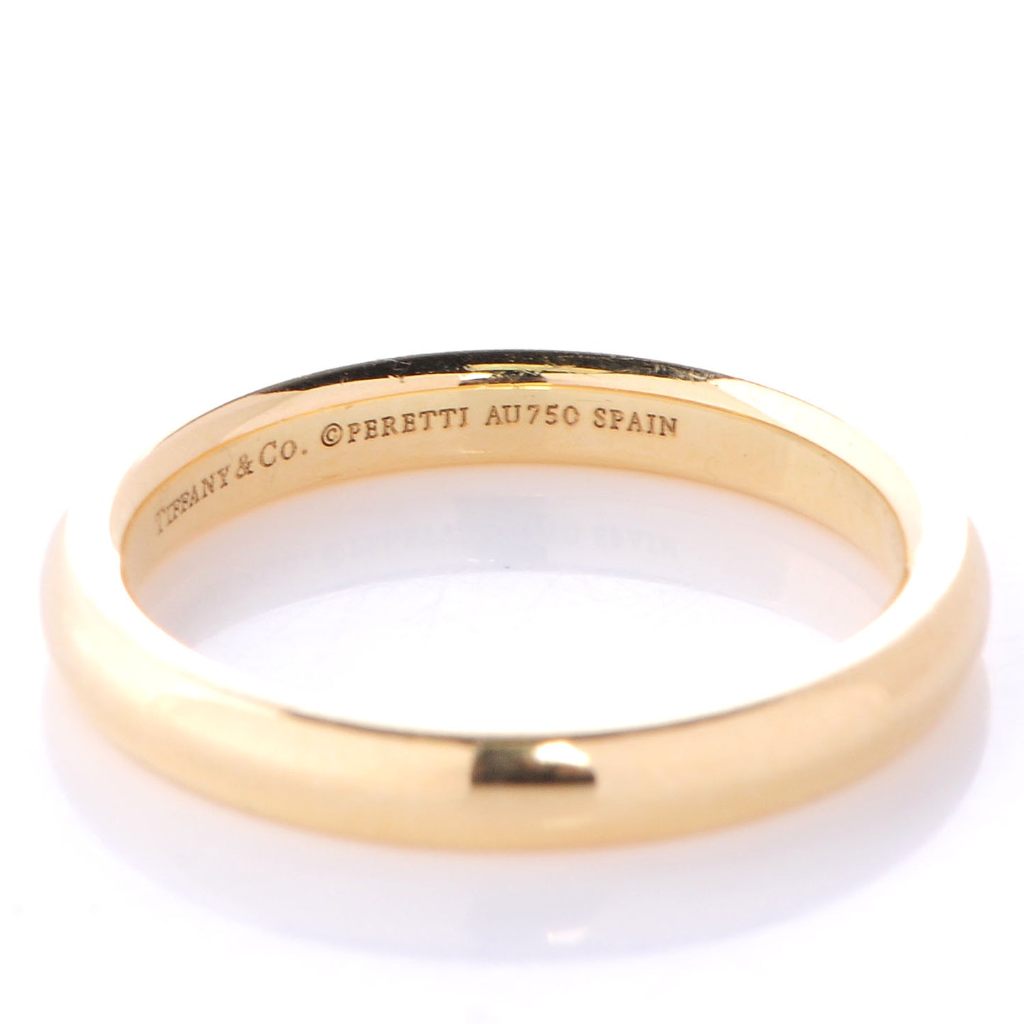 18k Yellow Gold Elsa Peretti Stacking Band Ring 7