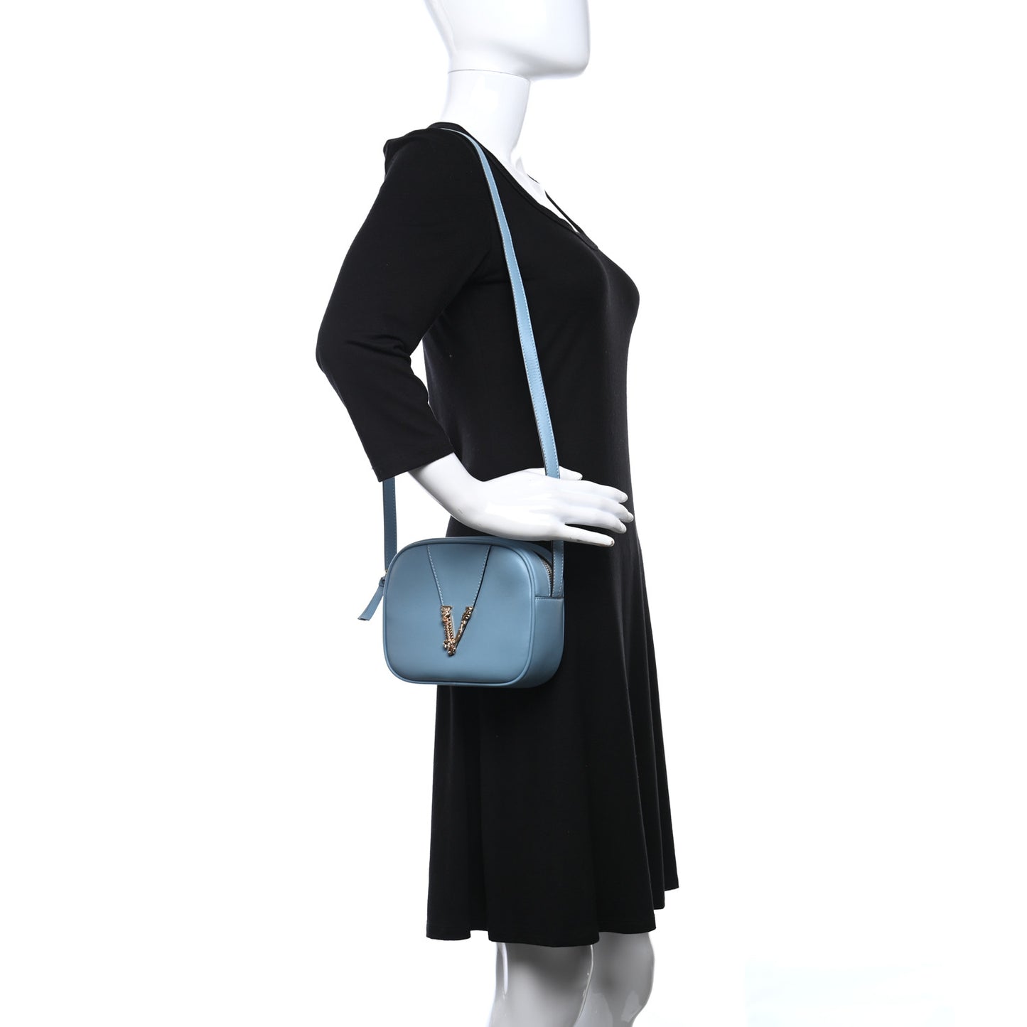 Nappa Virtus Camera Bag Blue