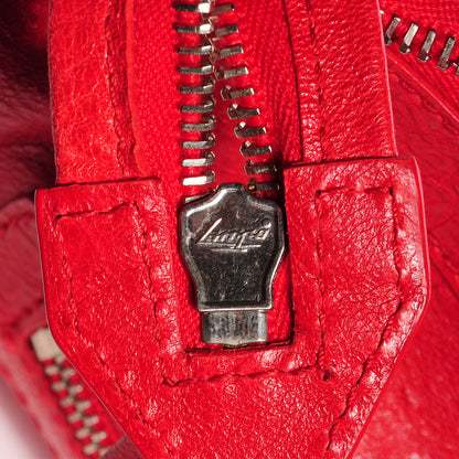 Balenciaga Agneau Mens Day Messenger Rouge Coquelicot 7 of 10