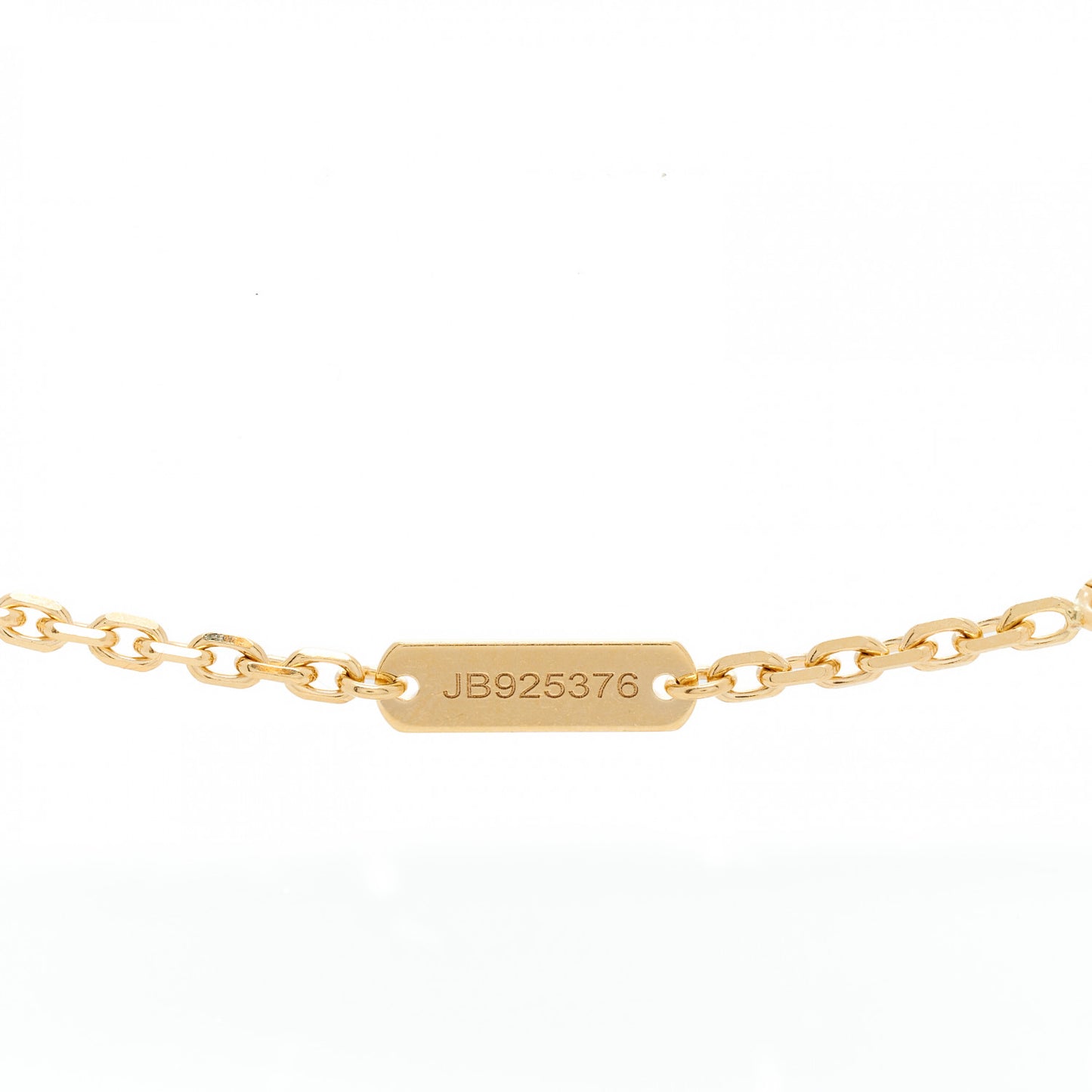 18K Yellow Gold Carnelian Magic Alhambra Long Necklace