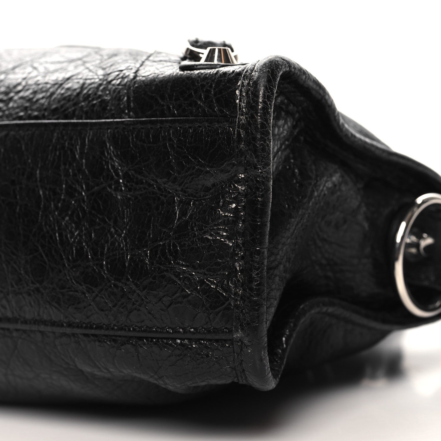 Balenciaga Agneau Classic Silver Hardware Mini City Black 11 of 11