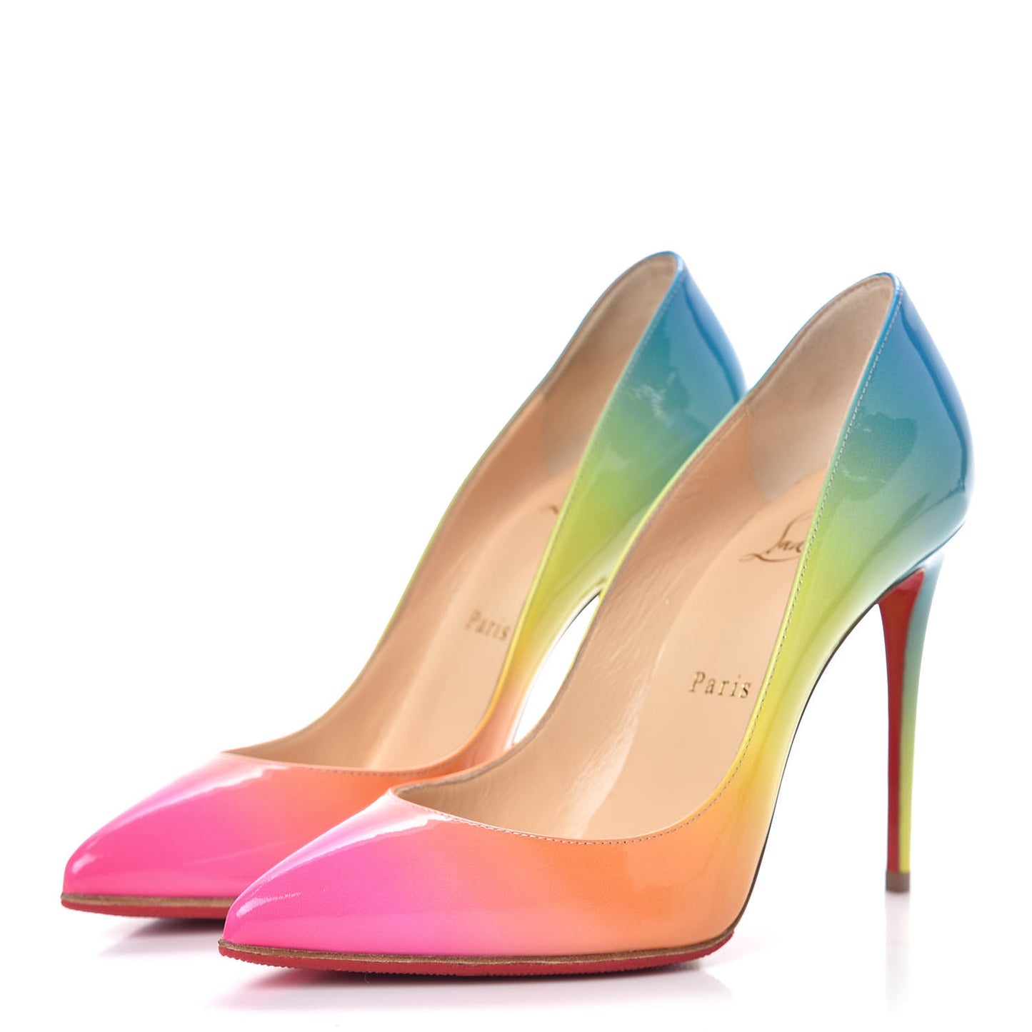 Patent Sunrise Pigalle Follies 100 Pumps 37 Multicolor
