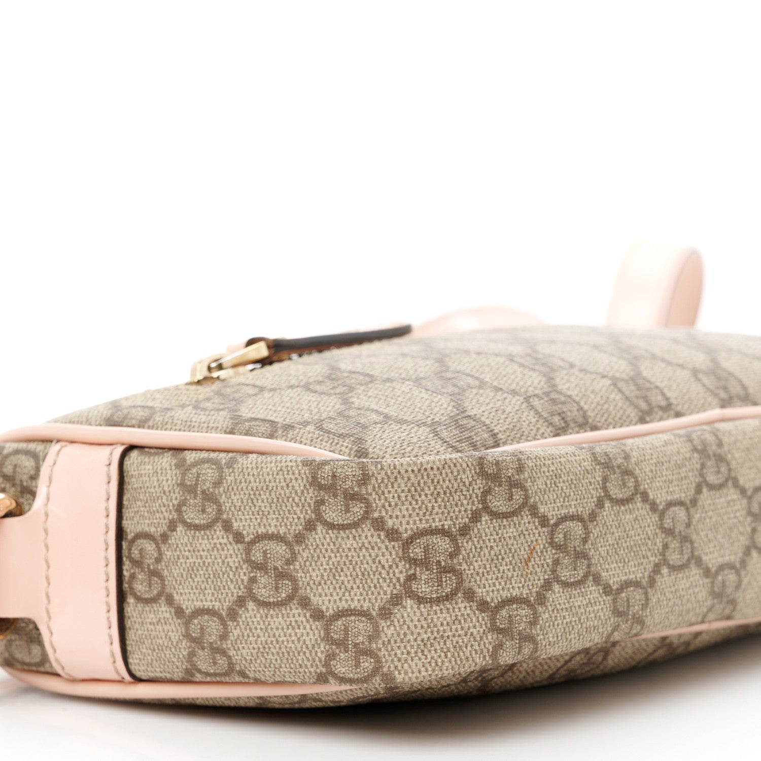 Gucci GG Plus Monogram Small Shoulder Bag Pink 9 of 10