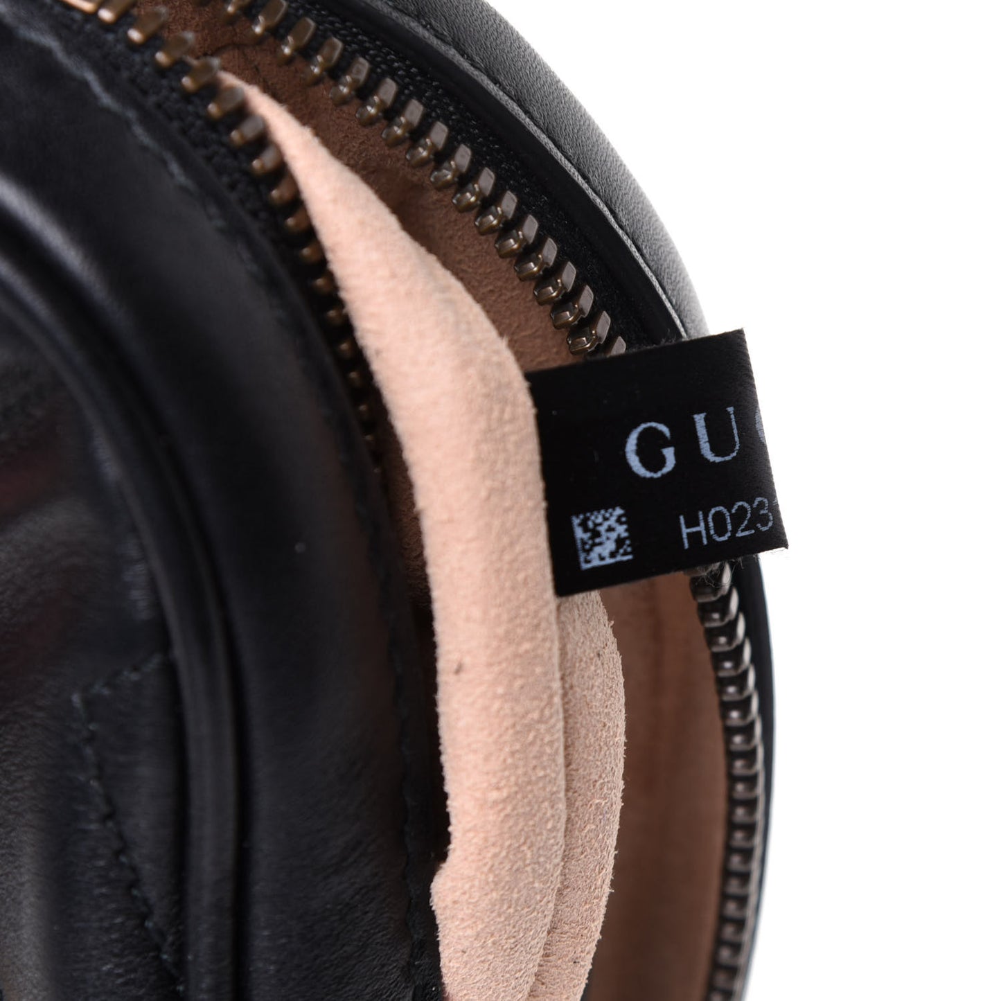 Calfskin Matelasse GG Marmont Belt Bag 85 34 Black