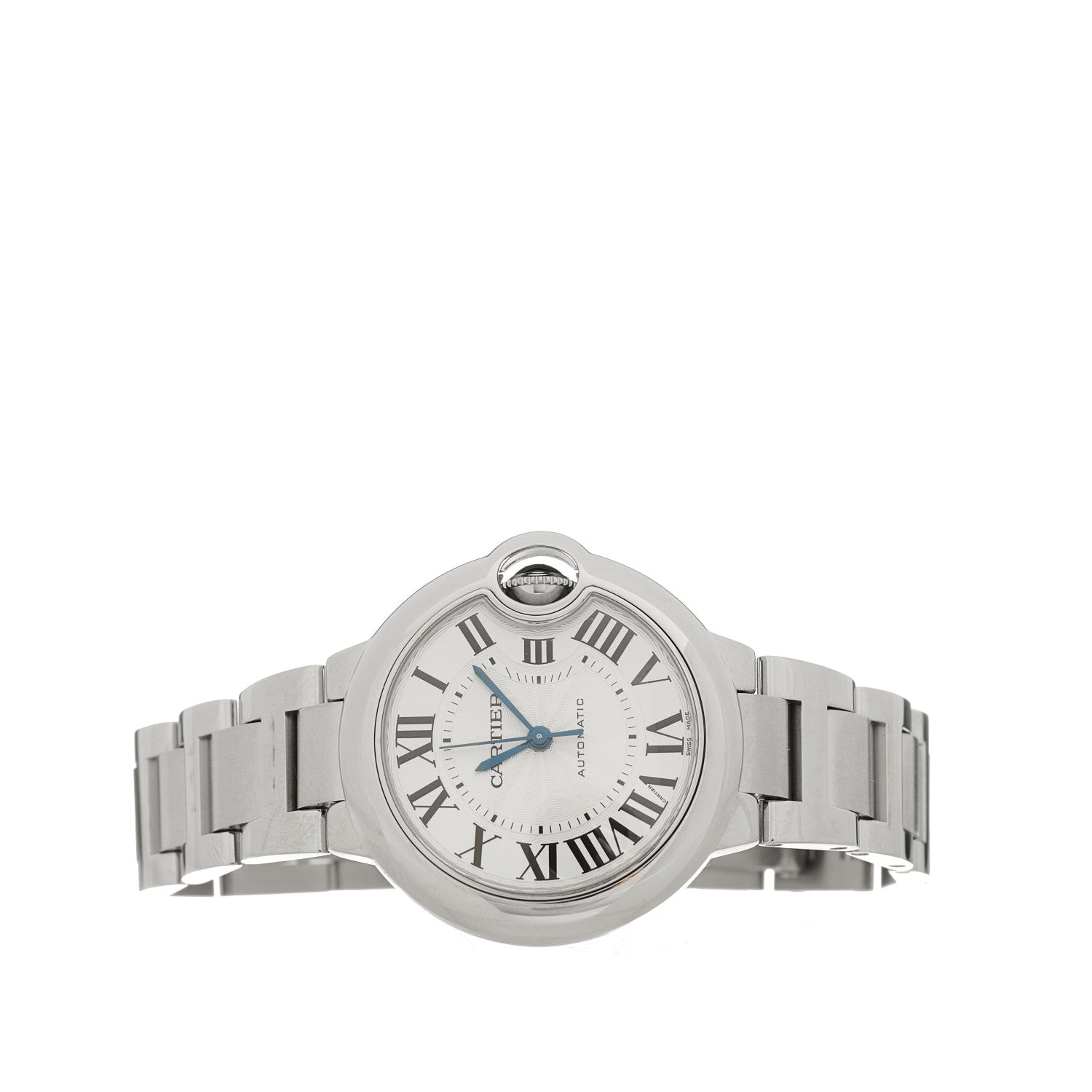 Cartier Stainless Steel 33mm Ballon Bleu De Cartier Automatic Watch 2 of 5