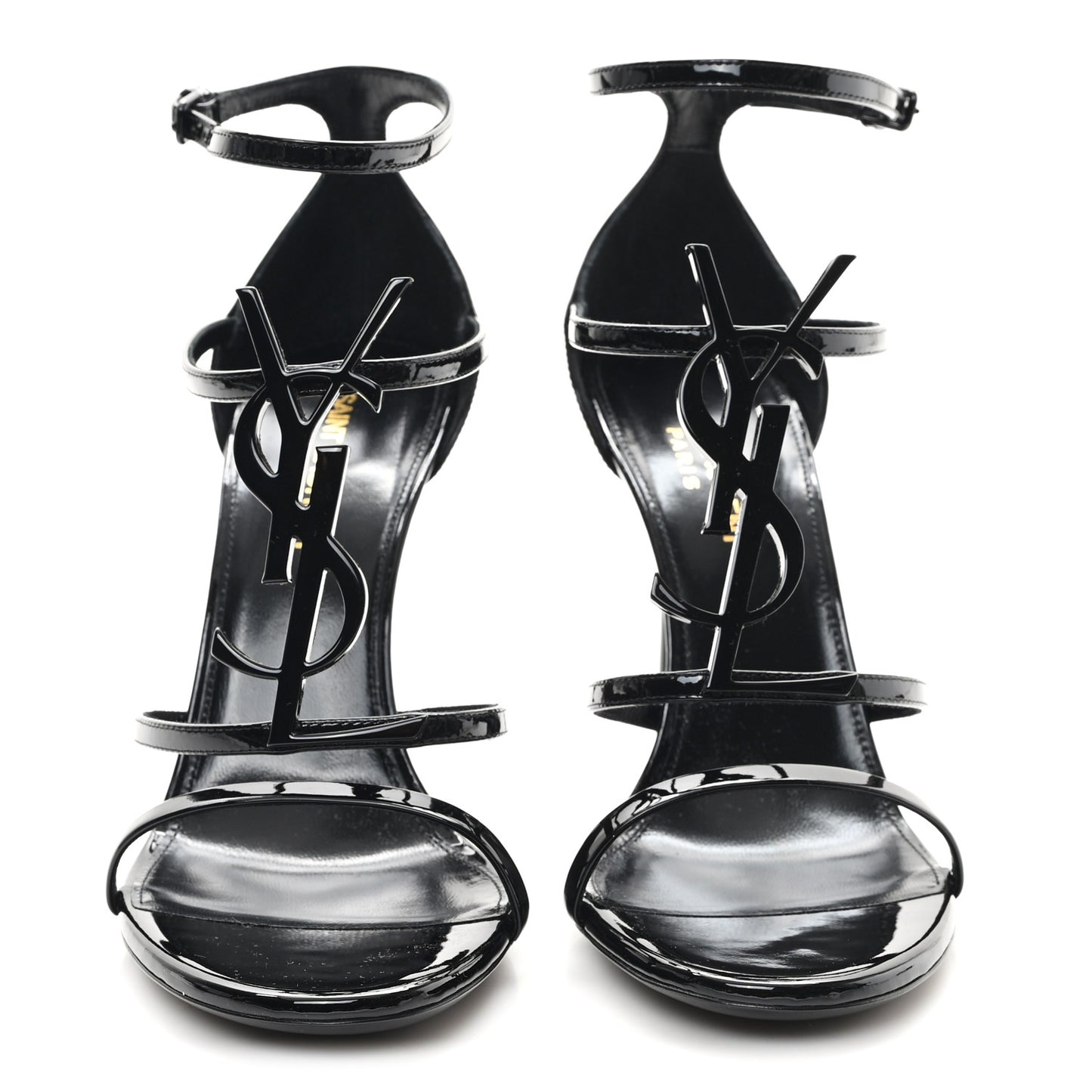 Patent Cassandra 100 Sandals 38.5 Black