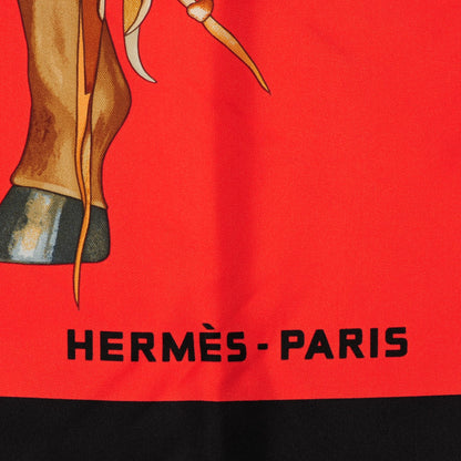 Hermes Silk Mon Petit Cheval Mexicain Scarf 90 3 of 8