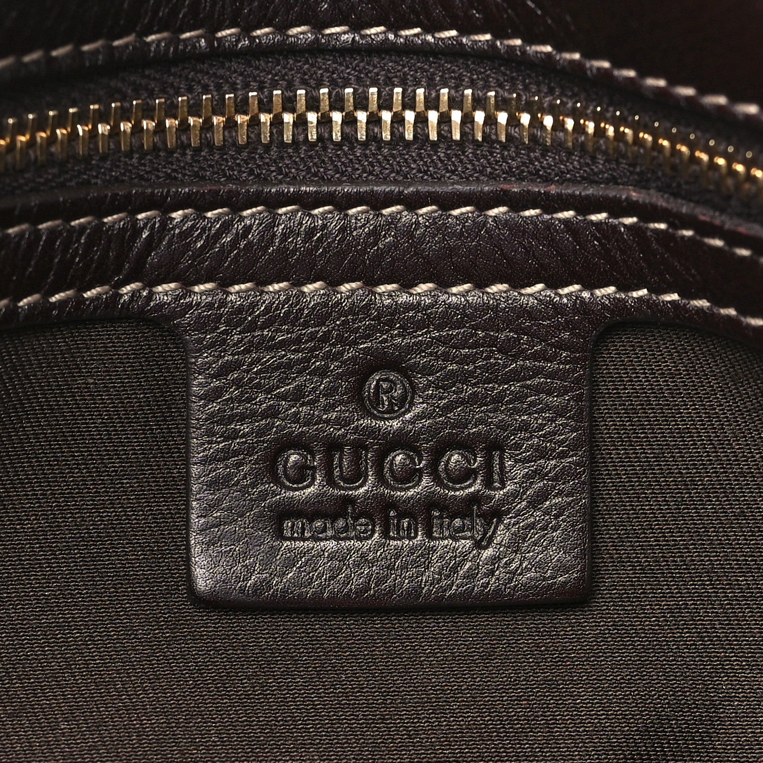 Gucci Calfskin Web Small Britt Shoulder Bag Brown 6 of 9