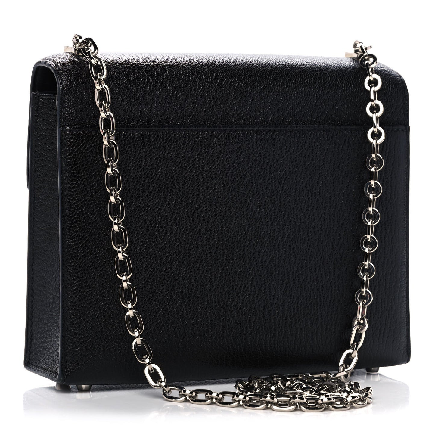Chevre Mysore Mini Verrou Chaine Bag Black