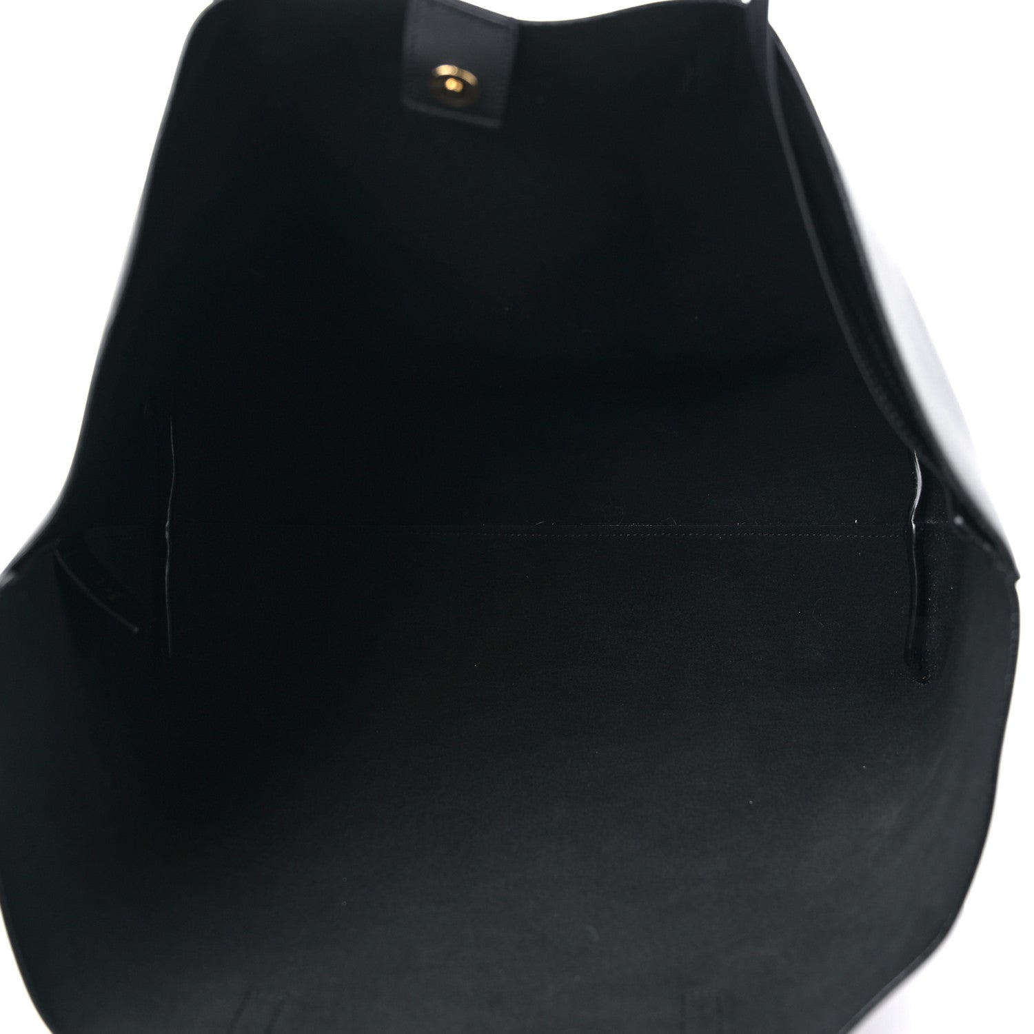 Saint Laurent Calfskin Large Shopping Tote Black 6 of 11