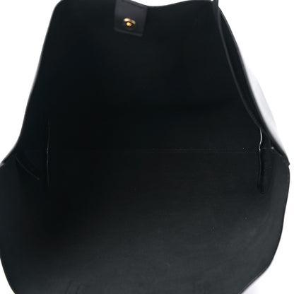 Saint Laurent Calfskin Large Shopping Tote Black 6 of 11