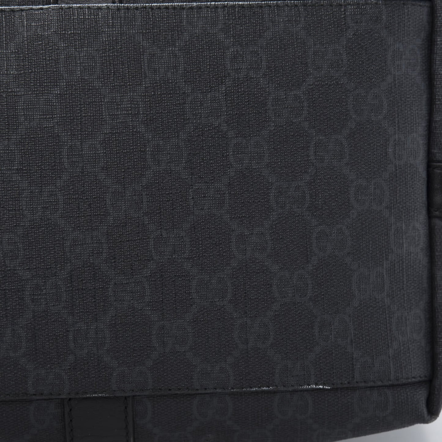 GG Supreme Monogram Tote Black Grey