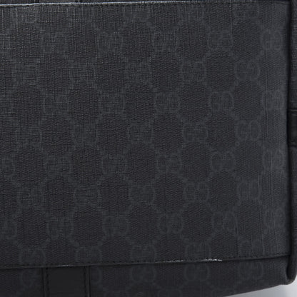 Gucci GG Supreme Monogram Tote Black Grey 13 of 14