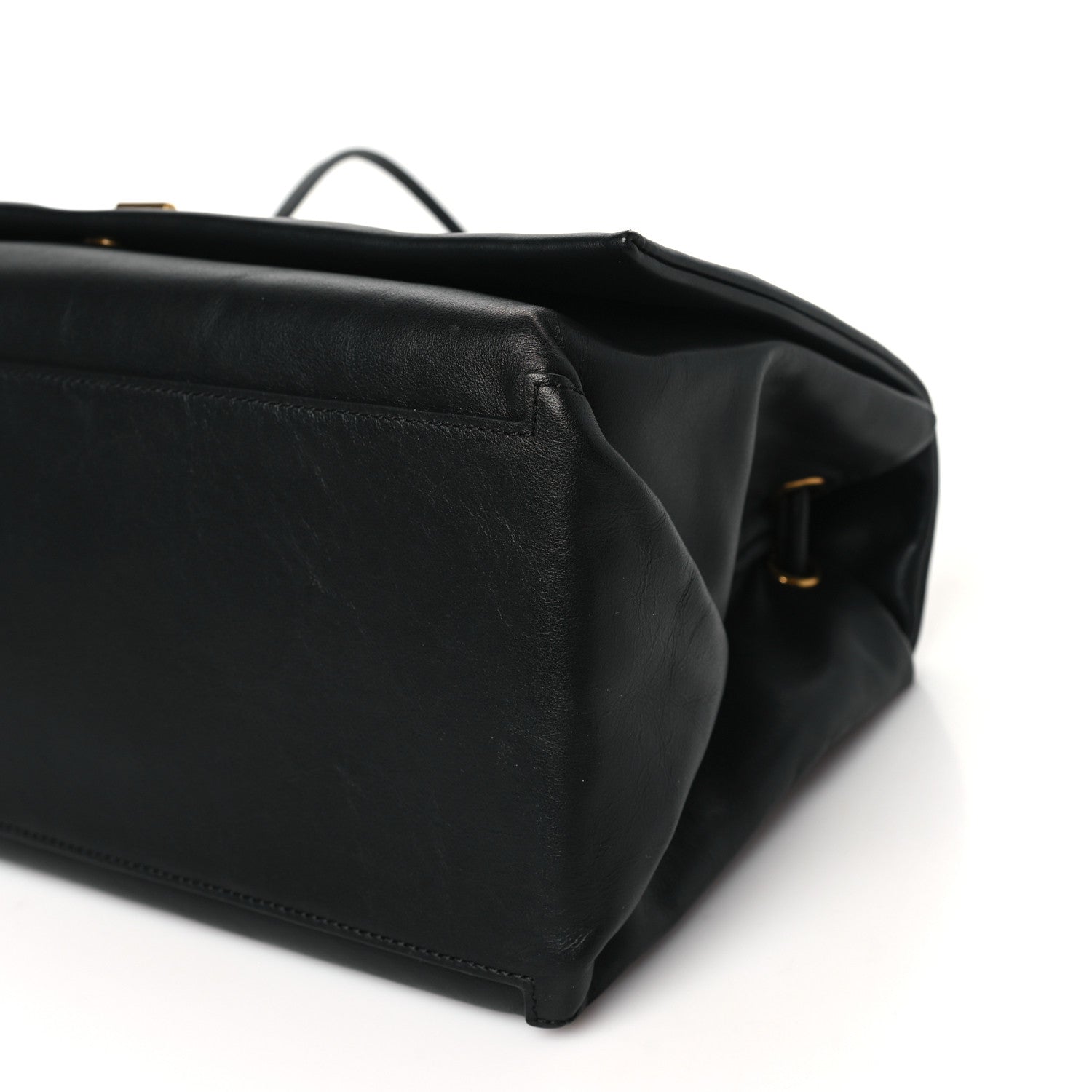 Marc Jacobs Calfskin Large Dual Shoulder Bag Black 10 of 10