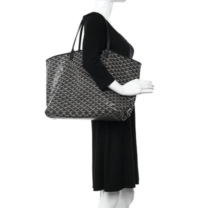 Goyard Goyardine Saint Louis GM Black 2 of 9