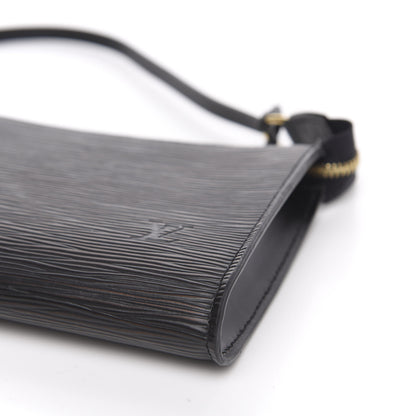 Louis Vuitton Epi Pochette Accessories 24 Black 8 of 9