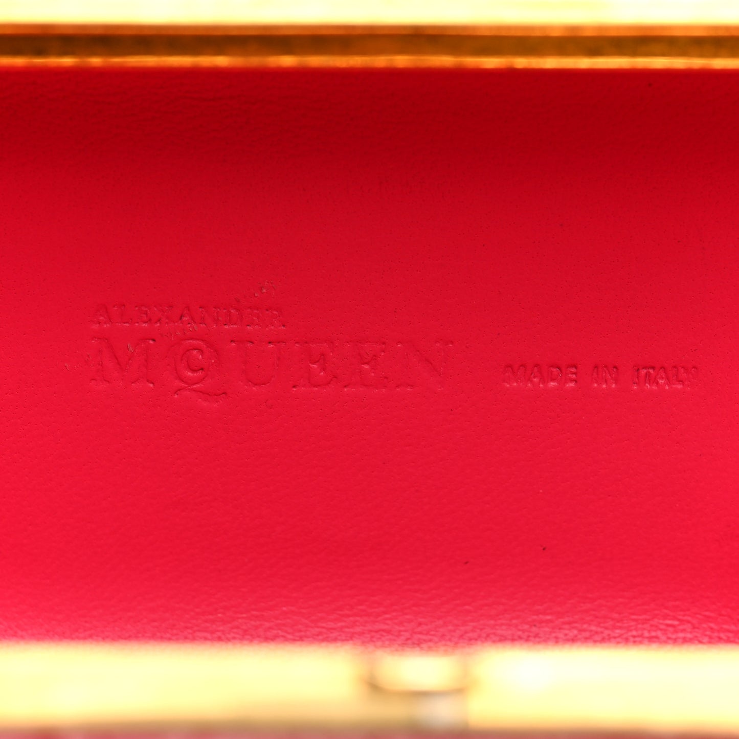Snakeskin Knuckle Box Clutch Pink