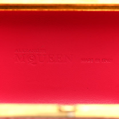 Alexander McQueen Snakeskin Knuckle Box Clutch Pink 6 of 9
