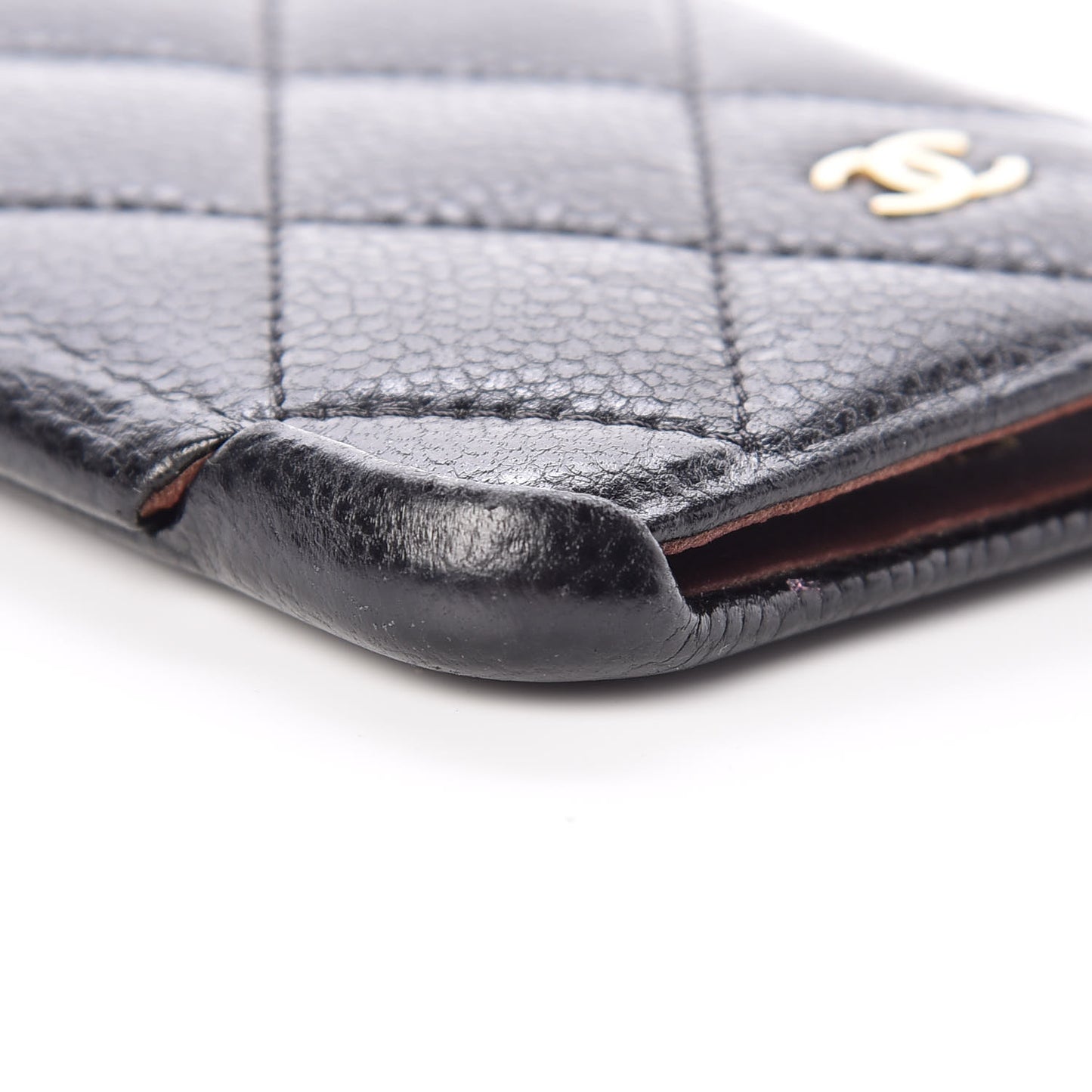Caviar Quilted iPhone X Case Black