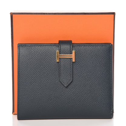 Hermes Epsom Bearn Compact Wallet Vert Cypress 8 of 8