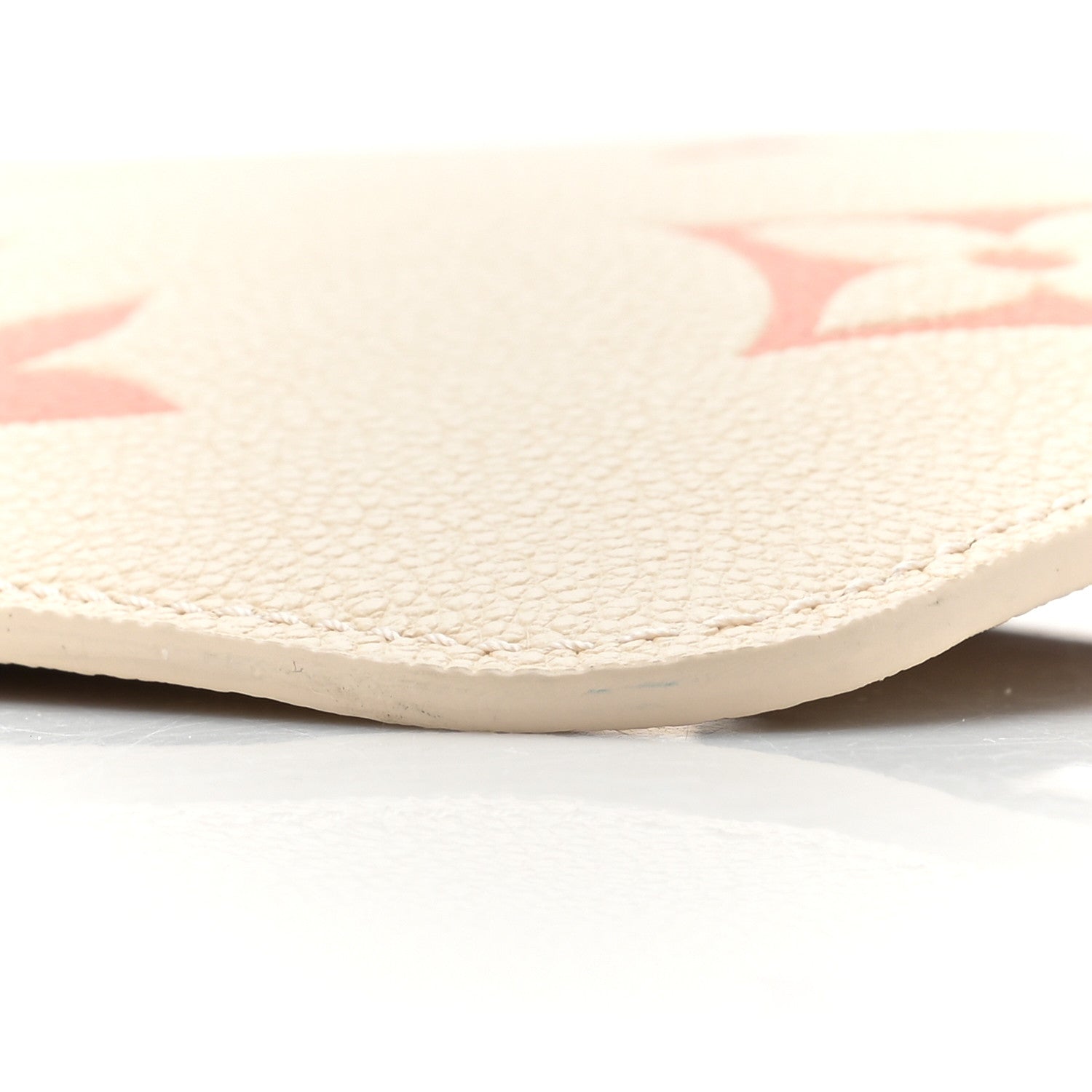 Louis Vuitton Empreinte Monogram Giant Neverfull MM Pochette Creme Rose Trianon 7 of 8