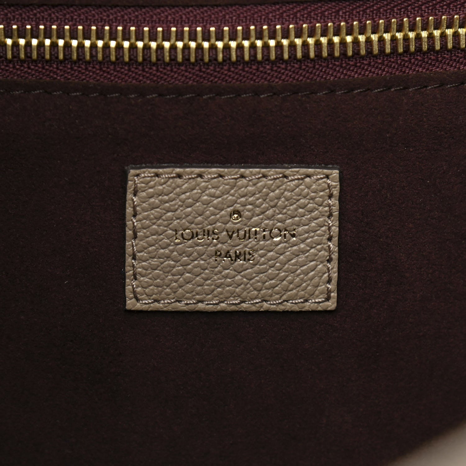 Louis Vuitton Empreinte Monogram Giant Neverfull MM Tourterelle 6 of 10