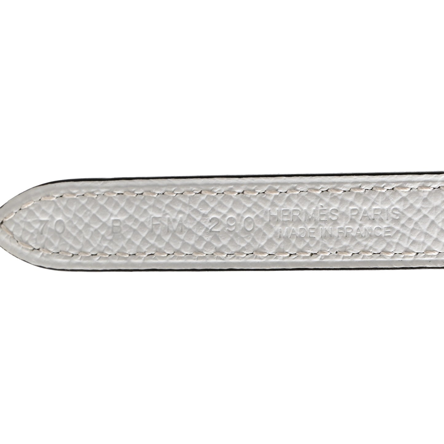 Epsom Swift Carrousel 13mm Belt 70 28 White Etoupe