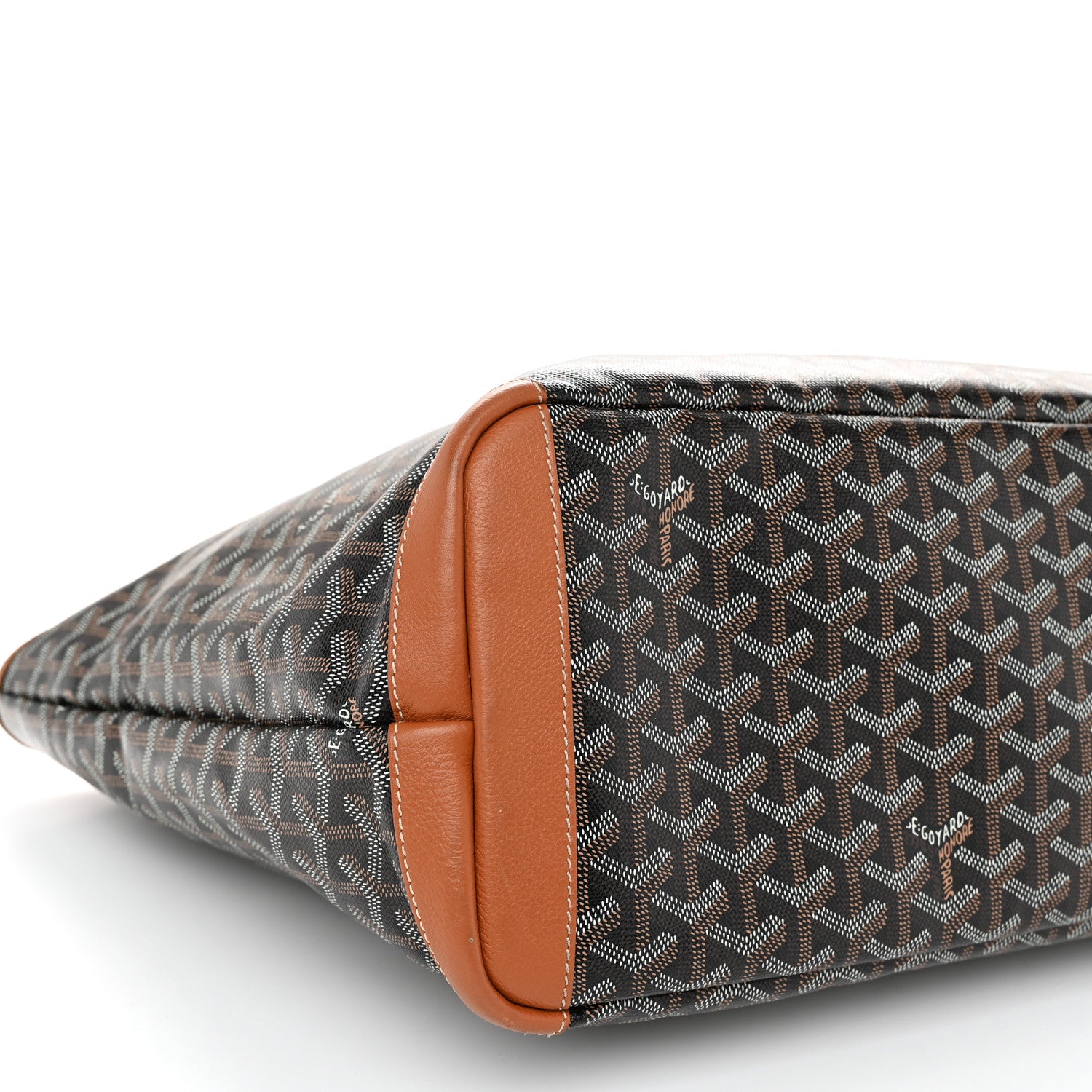 Goyard Goyardine Artois MM Black Gold 8 of 10