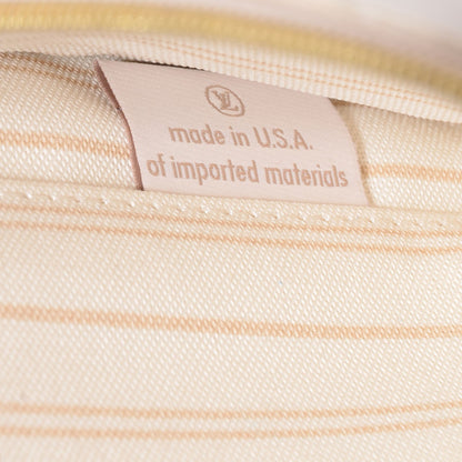 Louis Vuitton Damier Azur Neverfull MM GM Pochette 8 of 9