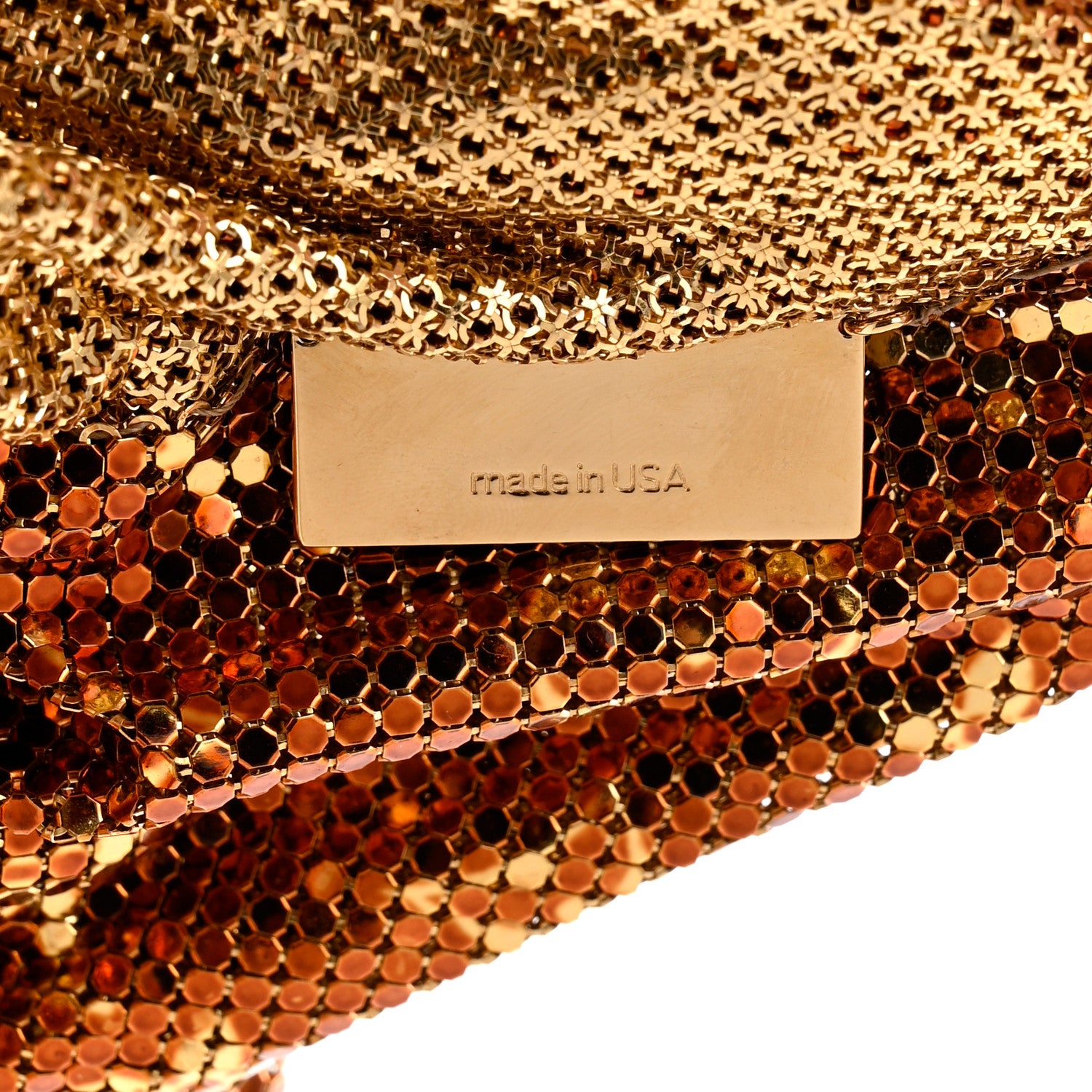 Louis Vuitton Monogram Mesh Metal Frances Gold 7 of 12