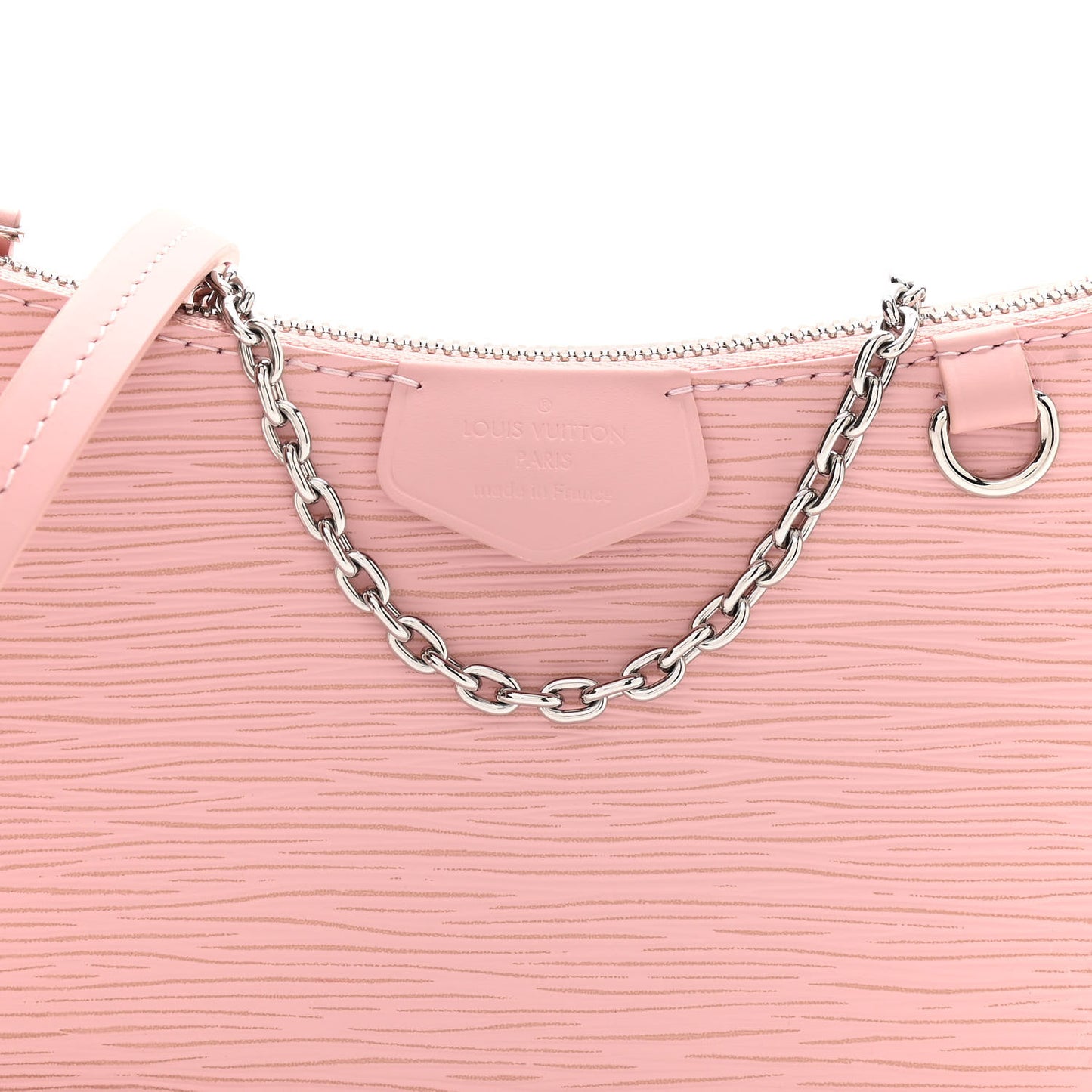 Epi Easy Pouch On Strap Rose Ballerine