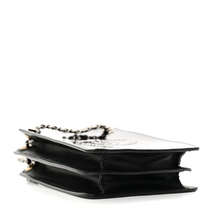 Chanel Patent CC Phone Holder Crossbody Black 4 of 11