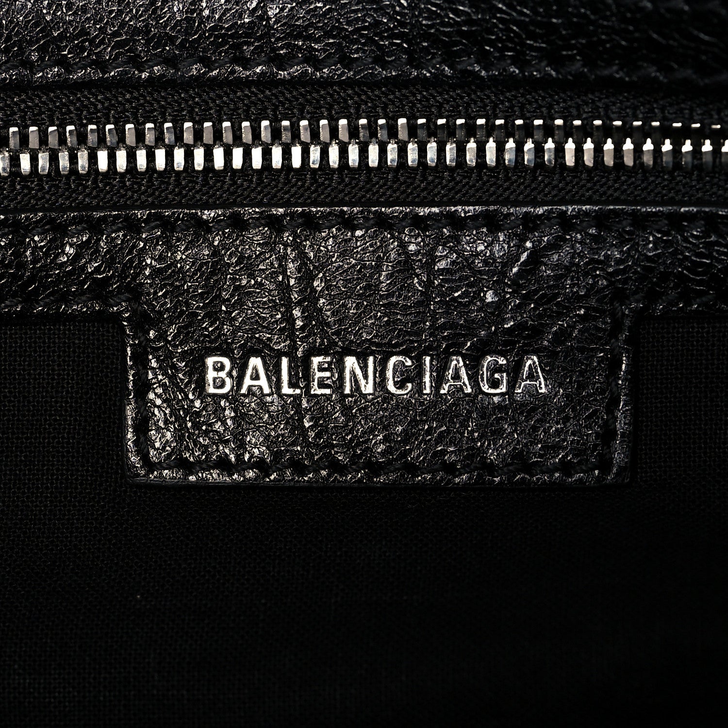 Balenciaga Agneau Arena Small Le Cagole Shoulder Bag Black 8 of 10