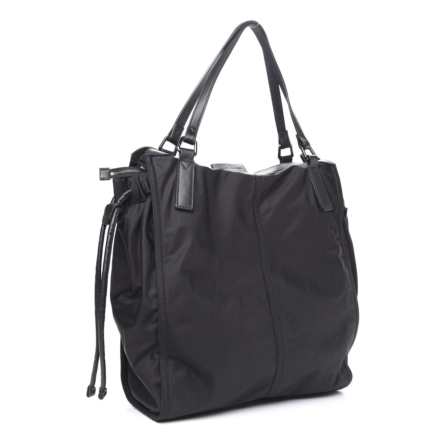 Burberry Nylon Small Buckleigh Packable Tote Black 2 of 10